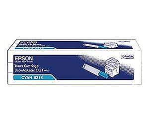 Original Epson Toner C13S050318 Cyan for Aculaser CX 21