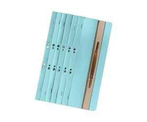 Original Falken 200-pack eyelet narrow staplers light blue. Made in Germany. Made of recycled cardboard Commercial stapling and official stapling Clip-on stapling strips File binder Blue Angel