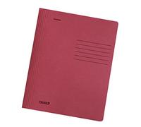 Original Falken File Folder Intensive Colours Made in Germany Recycled Cardboard for DIN A4 Commercial and Authority Binding Bordeaux Blue Angel Ideal for Office and School