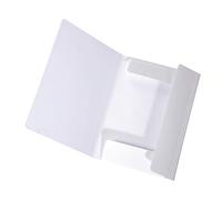 Original Falken LongLife folder. Made of extra strong cardboard with 3 flaps and elastic band for DIN A3 white Storage folder Drawing file ideal for office and school.