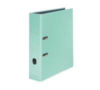 Original Falken PastelColor folder. Made in Germany. 8 cm wide DIN A4 pastel colour mint green ring binder file folder letter folder office folder plastic folder slotted folder motif folder