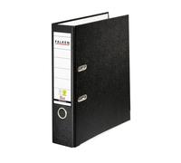 Original Falken PP-Color plastic files. Made in Germany. 8 cm wide DIN A4 black ring binder vegan file folder letter folder office folder plastic folder slotted folder