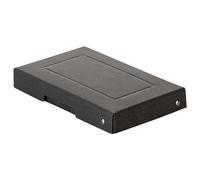 Original Falken PureBox Black Made in Germany 25 mm High DIN A6 Storage Box with Lid Made of Sturdy Recycled Cardboard Blue Angel Vegan Gift Box Transport Box Multi-Purpose Box