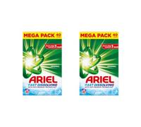 Original Fast Dissolving Washing Powder, with Anti-Residue Technology, 40 Washes, Pack of 2