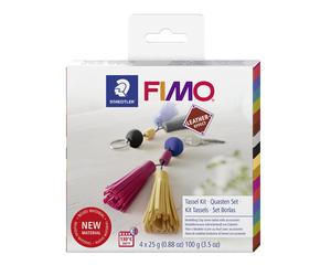 Original FIMO® Leather Effect Modelling Clay (oven-bake) Tassel Kit
