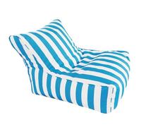 Original Floating Bean Bag Chair for Pool Inflatable Waterproof Lounger for Adults Outdoor Striped Bean Bag Cover Perfect for Summer Fun