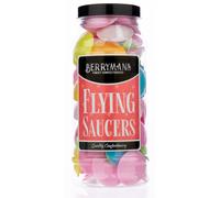 Original Flying Saucer Sweets Flying Saucers Retro Sweets Gift Jar By Berry