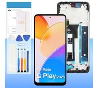 Original for Motorola Moto G Play 5G 2026 Screen Replacement XT2615-1 6.7" LCD Display Touch Digitizer Assembly with Tools - Black with Frame