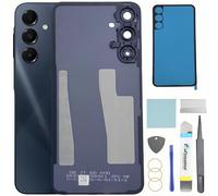 Original Galaxy A16 5G Rear Back Cover Replacement for Samsung Galaxy A16 5G Battery Back Cover Housing Door with Camera Frame Lens and Repair Toolkits Plastic Black (not for 4G)