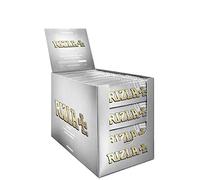 Original Genuine Full Box Of Silver Rizla 100 Booklets Small Standard Regular Cigarette Rolling Papers