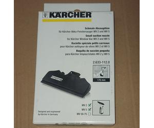 Original Genuine Karcher Window Vacuum Suction Nozzle 170mm 2.633-112.0 BOX NEW