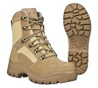 Original German Army Boots Gore-Tex waterproof Men Khaki Military Tactical boots (US 8.5)
