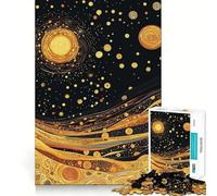 Original Golden Sky Art Jigsaw Puzzles for Adults1000 Pieces Mind Puzzle Cozy Relax Image Assembly (38x26cm)