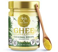 Original Grass-Fed Ghee Butter by 4th & Heart, 9 Ounce, Pasture Raised, Non-GMO, Lactose Free, Certified Paleo, Keto-Friendly