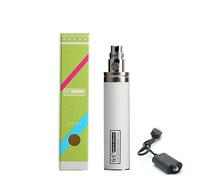 Original GS EGO 3 III 3200mAh Battery(with Charger), Electronic E Cigarette Rechargeable Battery for CE4 Evod MT3 T3S CE5 ETS Clearomizer 510 Atomizer Vape Pen Kit -No Nicotine (White)