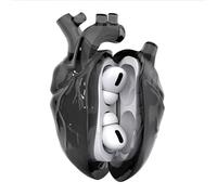 Original Heart-shaped Protective Case for AirPods 4 Generation, Clear Cover for Airpods with Full Protection Against Drops, 3D Liquid Silicone Case For Airpods 4 Earphone Case Accessories