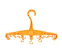 Original Heavy Duty Hangers, Anti-Slip Abs Resin Tactical Hanger Ergonomic Diving Gear Hanger for Din Yoke Regulator Travel Water Sports (Orange)