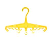 Original Heavy Duty Hangers, Anti-Slip Abs Resin Tactical Hanger Ergonomic Diving Gear Hanger for Din Yoke Regulator Travel Water Sports (Yellow)