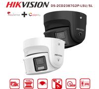Original Hikvision ColorVu Panoramic Turret 8MP IP Camera DS-2CD2387G2P-LSU/SL