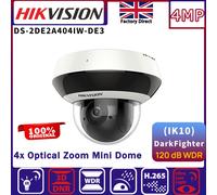 Original Hikvision Mini PTZ ip camera 4MP 4xZoom IR security DS-2DE2A404IW-DE3