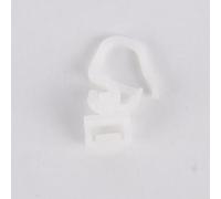 Original Hinno Clic Gliders HC31 Curtain Click Gliders with Folding Hooks Short for 6 mm Groove Pack of 100