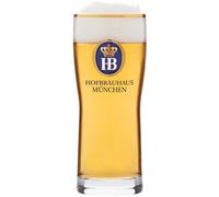 Original Hofbräuhaus Munich Beer Glass 0.3 L with HB Logo Beer Mug 0.3 L as Beer Gift for Men and Great Beer Gift Ideas (1, 0.3 Litres)