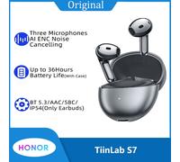 Original Honor TiinLab S7 TWS Bluetooth Earpbuds True Wireless Headphone 36 Hour Battery Life IP54 HIFI 5 White