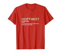 Original HOPTIMIST Definition IPA Tee T-Shirt