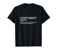 Original HOPTIMIST T-Shirt for Craft Beer Lovers T-Shirt