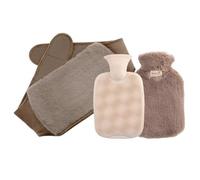 Original Hot Water Bottle Belt - High Quality Hot Water Bottle with Extra Cover - Extra Long 129cm - Extremely Soft - Perfect for Back, Belly and Neck