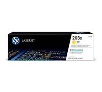 Original HP 203X High Capacity Yellow Toner Cartridge (CF542X)