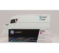 Original HP 203X Magenta High Yield Toner Cartridge 2500 Page Yield - CF543X