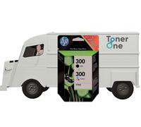 HP 300 2-pack Black/Tri-color Original Ink Cartridges