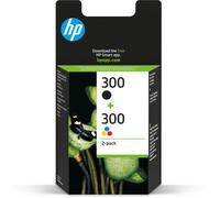Original HP 300 Black,Cyan, Magenta, Yellow Multipack of Ink Cartridges (CN637EE)