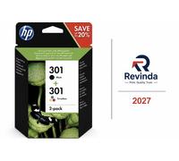 HP 301 2-pack Black/Tri-color Original Ink Cartridges