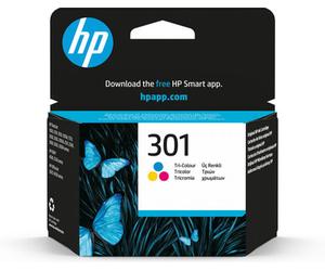 Original HP 301 Cyan, Magenta, Yellow Tri-Colour Ink Cartridge (CH562EE)