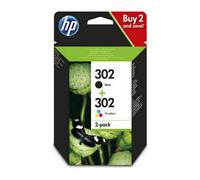 HP 302 2-pack Black/Tri-color Original Ink Cartridges