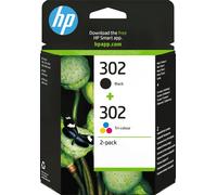 HP 302 2-pack Black/Tri-color Original Ink Cartridges