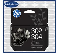 Original HP 302 / 304 Black Ink - For DeskJet 3720 3750 Envy 5030