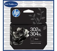 Original HP 302XL / 304XL Black Ink - For DeskJet 3720 Envy 5030
