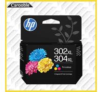 Original HP 302XL/304XL High Capacity Colour Ink Cartridge - B7RT8AE