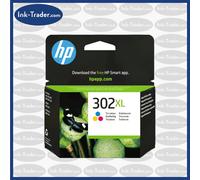 Genuine Original HP 302XL Colour Inkjet Cartridge F6U67AE SELECT YOUR MODEL