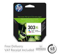 HP 303XL High Yield Tri-color Original Ink Cartridge