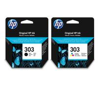Original HP 303 Black & Color Ink Cartridges For ENVY Photo 6234 7134 Printers