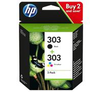 Original HP 303 Black & Tri-Colour Ink Cartridge Multipack