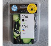 HP 304 2-pack Black/Tri-color Original Ink Cartridges