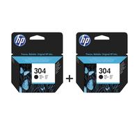 Original HP 304 / HP 304XL Black & Color Ink Cartridge for Envy 5050 Printer LOT