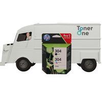 Original HP 304 Multipack Black and Tri Ink Cartridge 220 Pages - 3JB05AE