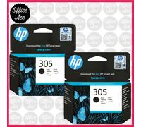 Original HP 305 Black Ink x2 - For DeskJet 2722 2724