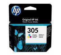 Original HP 305/HP 305XL Black/Colour Ink Cartridges for DeskJet 2721, Envy 6422